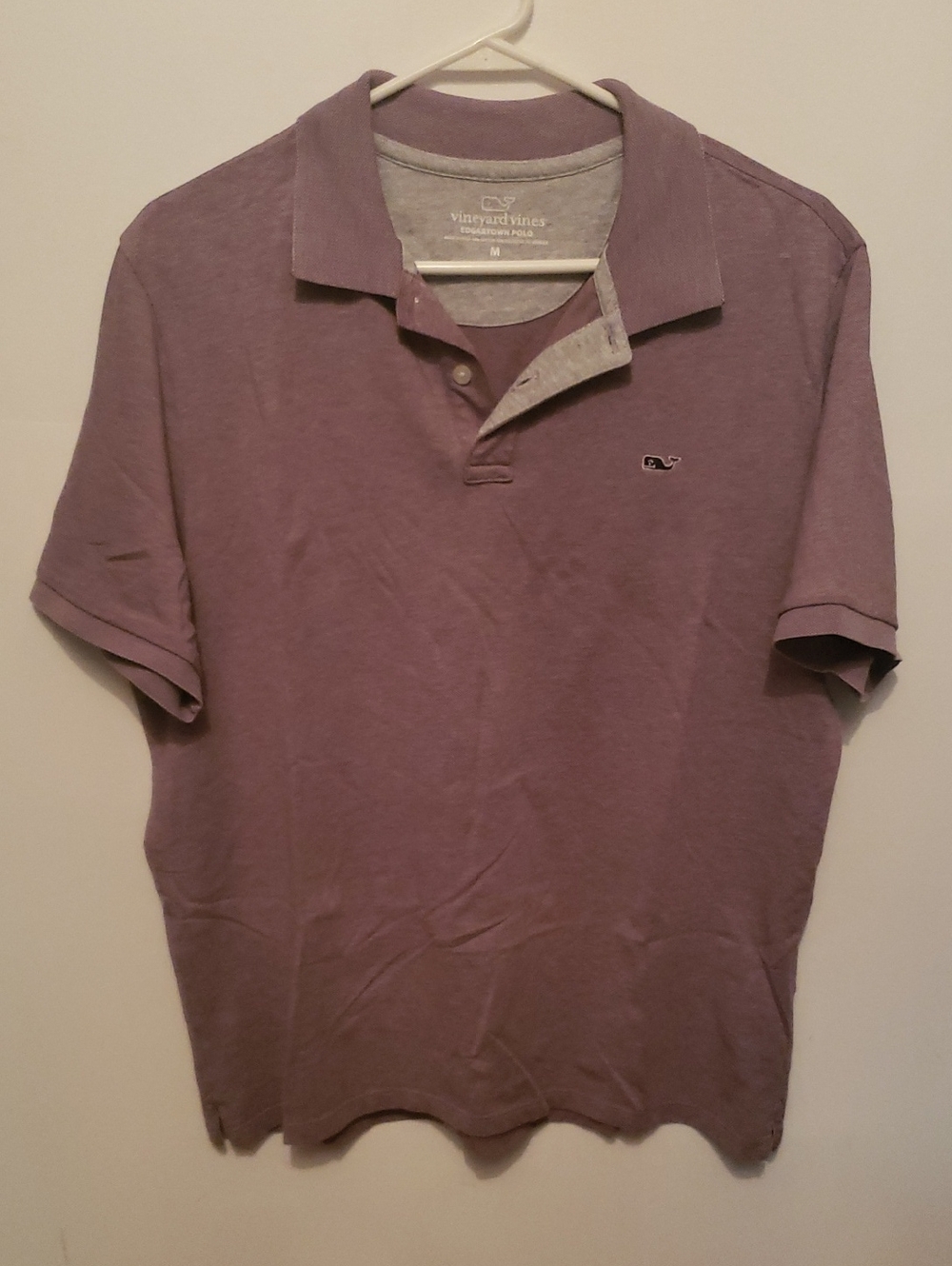Vineyard Vines Men's Dusty Mauve Polo